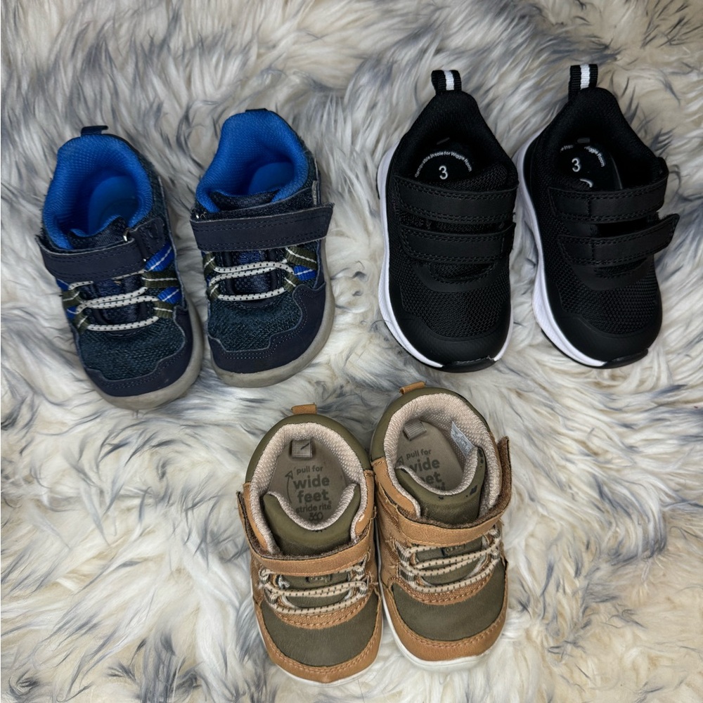 Toddler Shoes set of 3